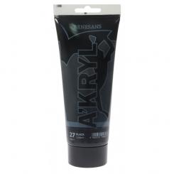Renesans A'KRYL Satine 'Acrylic Black 27 200ml