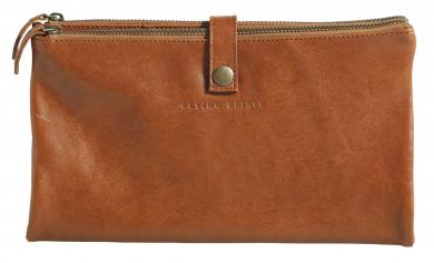 Mäppchen flach 2Fach 27x23,6x2,8 cm braun 