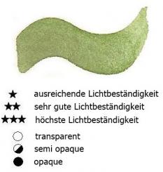 33 Chromoxydgrün Renesans Aquarellfarbe Godet 1/2 Napf 