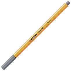 Fineliner - STABILO point 88 - Einzelstift - dunkelgrau 