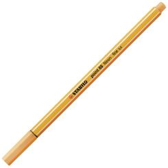 Fineliner - STABILO point 88 - Einzelstift - Neonfarbe, leuchtfarbenorange 