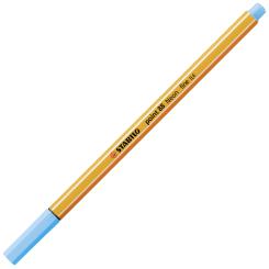 Fineliner - STABILO point 88 - Einzelstift - Neonfarbe, leuchtfarbenblau 