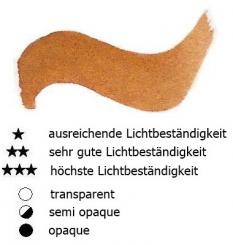 42 Siena Natur Renesans Aquarellfarbe Godet 1/2 Napf 