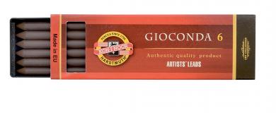 Künstlerminenset Sepia Dunkelbraun  ∅ 5,6mm, 120mm lang 