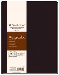 STRATHMORE 400 Watercolour Skizzenbuch, 24 Blatt, 300 g/m², Naturweiß 22 x 28 cm