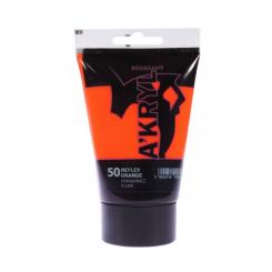 Renesans A'KRYL Satine 'Acrylic 100ml fluorescent Orange 50 