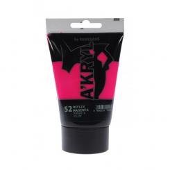 Renesans A'KRYL Satine 'Acrylic 100ml fluorescent Magenta 52 