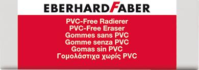 Radierer PVC-FREE weiß 