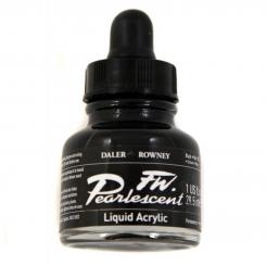 Daler Rowney Pearlescent Acryl Tinte Black 29,5ml 