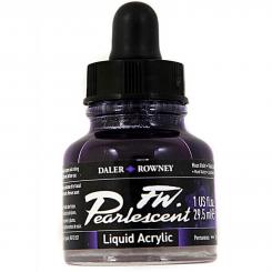 Daler Rowney Pearlescent Acryl Tinte Moon Violet 29,5ml 