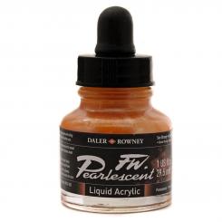 Daler Rowney Pearlescent Acryl Tinte Sun Orange 29,5ml 