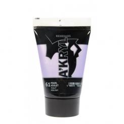 Renesans A'KRYL Satine 'Acrylic 100ml Violet Perlmutt 61 