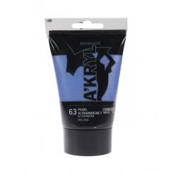 Renesans A'KRYL Satine 'Acrylic 100ml Ultramarine Blue Perlmutt 63 