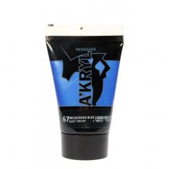 Renesans A'KRYL Satine 'Acrylic 100ml Micaceous Blue irisierend 67 