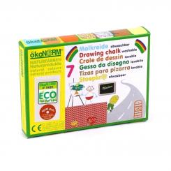 ökoNORM Malkreide-abwaschbar - 7 Farben 
