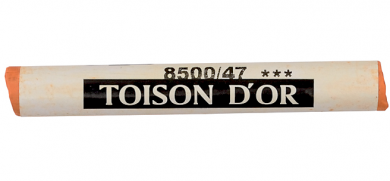 Softpastellkreide rund Zinnober dunkel 