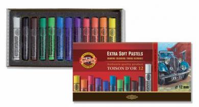 Extra Weiche Pastellkreide 12´er Set 