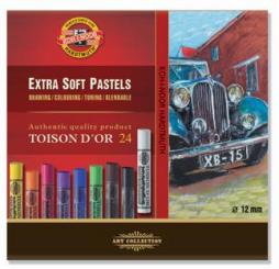 Extra Weiche Pastellkreide 24´er Set 