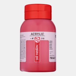 Talens Art Creation Acrylfarbe Flasche 750 ml Karmin 318 