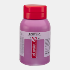 Talens Art Creation Acrylfarbe Flasche 750 ml Permanentrotviolett 567 