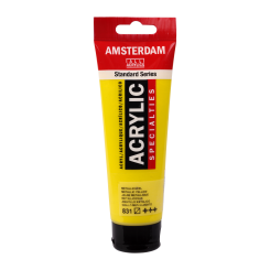 Neu! Amsterdam Acrylfarbe 120 ml Metallicgelb 