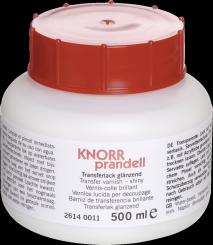 KNORR prandell 2126140012 Transferlack glänzend transparent, 500 ml 
