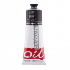 Daler-Rowney 034 Elfenbeinschwarz Graduate Ölfarbe 200ml