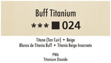 Daler Rowney Georgian 024 Beige / Buff Titan 37 ml Wassermischbare Ölfarbe 