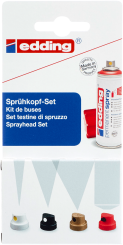 edding Wechselsprühköpfe 4er Set 