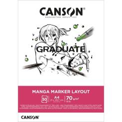 Canson Manga Marker Layout Block A4 