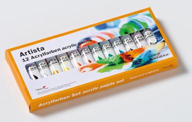 Artista Acrylfarbe 12 x 12ml 