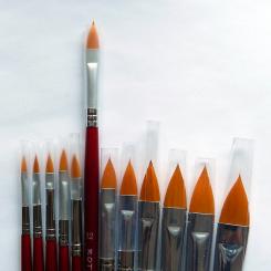 Rotbart Katzenzungenpinsel 12 | lang