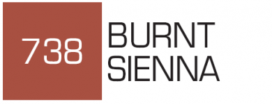 Kurecolor Twin S- Burnt Sienna 738 