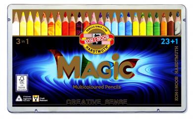 Koh-I-Noor Magic Set 23er + Blender Metalltui 