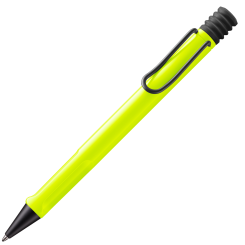 LAMY safari Kugelschreiber 2C8 neonyellow inkl. Gravur 