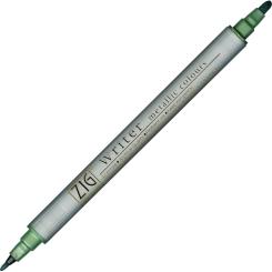 Kuretake ZIG WRITER METALLIC - 121 Grün 