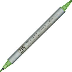 Kuretake ZIG WRITER METALLIC -  128 Lt. Grün 