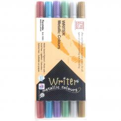 Kuretake ZIG WRITER METALLIC - 6 colours set 