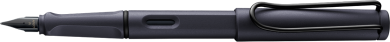 LAMY safari Füllfederhalter steel black  inkl. Gravur 