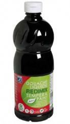 Lefranc & Bourgeois Gouache Schwarz 1L 