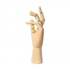 Renensans Zeichenmodell linke Hand, Holzmodel 