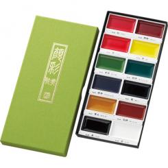 Kuretake ZIG GANSAI TAMBI - 12 colours set 
