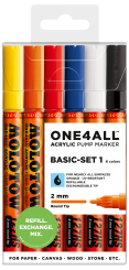 Molotow ONE4ALL™ 127HS Basic Set 1 2mm 