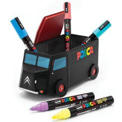 POSCA 5M 5er Set -Citroën Type H "Truck 02"-  Limitierte Auflage 