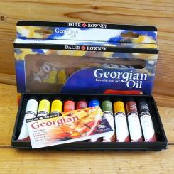Daler-Rowney Georgian Ölfarbe Introduction-Set 10 x 22 ml 