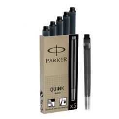 PARKER Großraum-Tintenpatronen QUINK, schwarz 