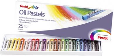 Pentel Öl-Pastellkreide 25 Farben 