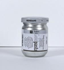 Renesans Goldpasta / Goldpaste, Goldfarbe 110ml |  Silver / Silber