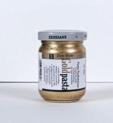 Renesans Goldpasta / Goldpaste, Goldfarbe 110ml |  Pale Gold / Hellgold