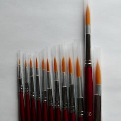 Rotbart Rundpinsel 16 | kurz